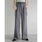 「Re:EDIT」 パンツ - グレー 