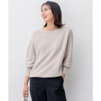 「23区」 長袖ニット 38 ベージュ レディース