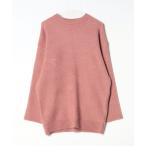 [ADRER] длинный рукав вязаный M розовый мужской 