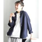 「soulberry」 長袖シャツ LL ネイビー レディース