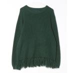 [Lui's] длинный рукав вязаный SMALL зеленый мужской 