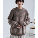 [MONO-MART] длинный рукав вязаный L пепел Brown мужской 