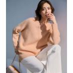 「23区」 長袖ニット 38 ピンク レディース