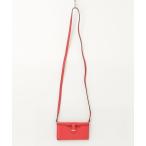 「kate spade new york」 ビジューショルダーバッグ - レッド レディース