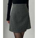 「Louere」 スカート LARGE チャコール レディース