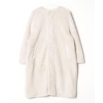 [UNITED ARROWS] no color пальто 38 белый женский 