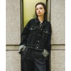 デニムジャケット gジャン ロールアップデニムジャケット レディース