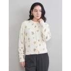 ショッピング09 カーディガン フラワープリントアンサンブルカーディガン レディース