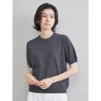 ニット セーター コットンブレンドクールネックニット レディース