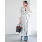 ワンピース レースシャツワンピース