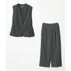 ワンピース ベルトベスト＋ワイドパンツ ‐ウォッシャブル‐「A DAY IN THE LIFE」