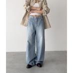 ジーンズ デニム デニムパンツ Lakey Park　ヒッコリーパンツ レディース