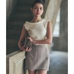 ショッピングパイル tシャツ パイルニット 2WAY トップス ( セットアップ可 ) KINO THE KEI レディース