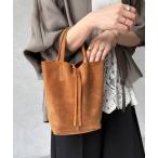 ショルダーバッグ バッグ 「WEB限定」スエードミニトートバッグ レディース