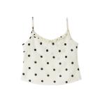 キャミソール フリルトリムキャミソール