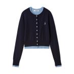 カーディガン ニットレイヤードプルオーバー レディース