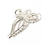 ヘアクリップ メタルリボンクリップ