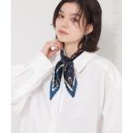 スカーフ バンダナ プリーツスカーフ レディース