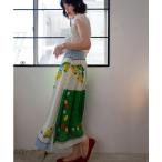 スカート 「 KILKI / キルキー 」　スカーフプリント　スカート　6S-S02　HDI