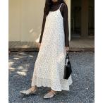 ワンピース 花柄キャミワンピ