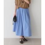 スカート タフタタックギャザースカート