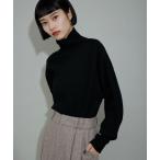 「ADAM ET ROPE'」 長袖ニット FREE ブラック レディース