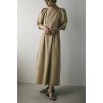 「STYLEMIXER」 半袖ワンピース SMALL ベージュ レディース