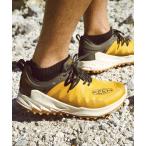 「KEEN」 ローカットスニーカー 27.5cm イエロー メンズ