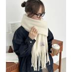 [DISCOAT] muffler FREE слоновая кость женский 