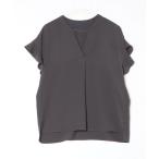 「Spick & Span」 半袖ブラウス FREE グレー レディース