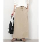 スカート Iラインスウェットスカート