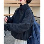 ショッピングブルゾン ブルゾン アウター 「ユニセックス」スタンドネックナイロンブルゾン/ルーズ/チェック＆無地 メンズ レディース
