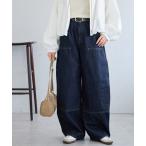  джинсы Denim Denim брюки [Enlude] двойной колено barrel painter's pants [ унисекс ] женский мужской 