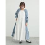 ワンピース 「抗菌防臭」スカラップレースペチワンピース