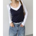 キャミソール HARING　レーストリムキャミ