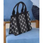 トートバッグ オーバーラップスモールニットトート レディース