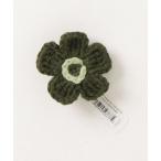 crocs Green Crochet Flower / Crocs зеленый cloche цветок 