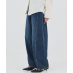 ショッピング新作 ジーンズ デニム デニムパンツ 「2026春新作」PUBLIC DENIM CURVE レディース