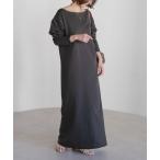 ワンピース オフショルカットワンピース