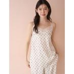 パジャマ ルームウェア サテンジャガードチュニック レディース