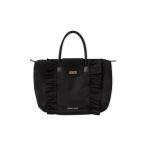 ハンドバッグ フリルナイロンバッグ