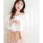 ブラウス シャツ ランダムシアーストライプクロスフリルブラウス レディース