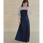 ワンピース ドッキングシャツワンピース