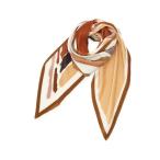 スカーフ バンダナ 「ジオメトリック柄」モプリーツスカーフ レディース