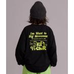 ショッピング綿100 tシャツ 「綿100%」ロゴ グラフィック プリント 長袖 Tシャツ「PAIRMANON STREET」 キッズ 子供服 男の子 女の子