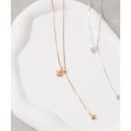 ネックレス ハートドロップネックレス レディース