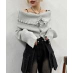 カーディガン マルチWAYフリルカーディガン レディース