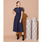 「REDYAZEL」 半袖ワンピース MEDIUM ネイビー レディース