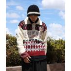 [HOOK] длинный рукав вязаный L красный мужской 