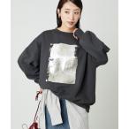 [FREAK'S STORE] тренировочный cut and sewn свободный черный женский 